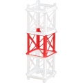 PT001 Traliccio bianco rosso 